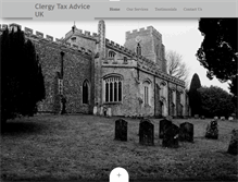 Tablet Screenshot of clergytax.eu