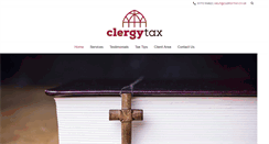 Desktop Screenshot of clergytax.co.uk